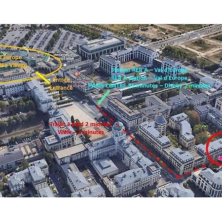 Appartement Familial 8 Personnes Proche De Disney Et Paris Chessy  Exterior foto